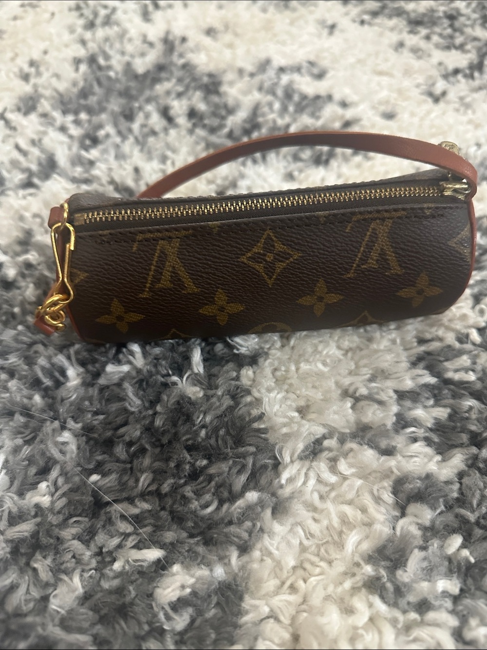 Louis Vuitton Brown Monogram Mini Papillon Shoulder Bag - Picture 2 of 10